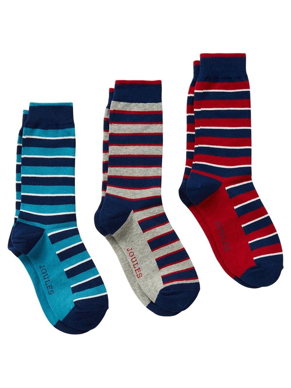 Joules Mens Striking Socks 3 Pack